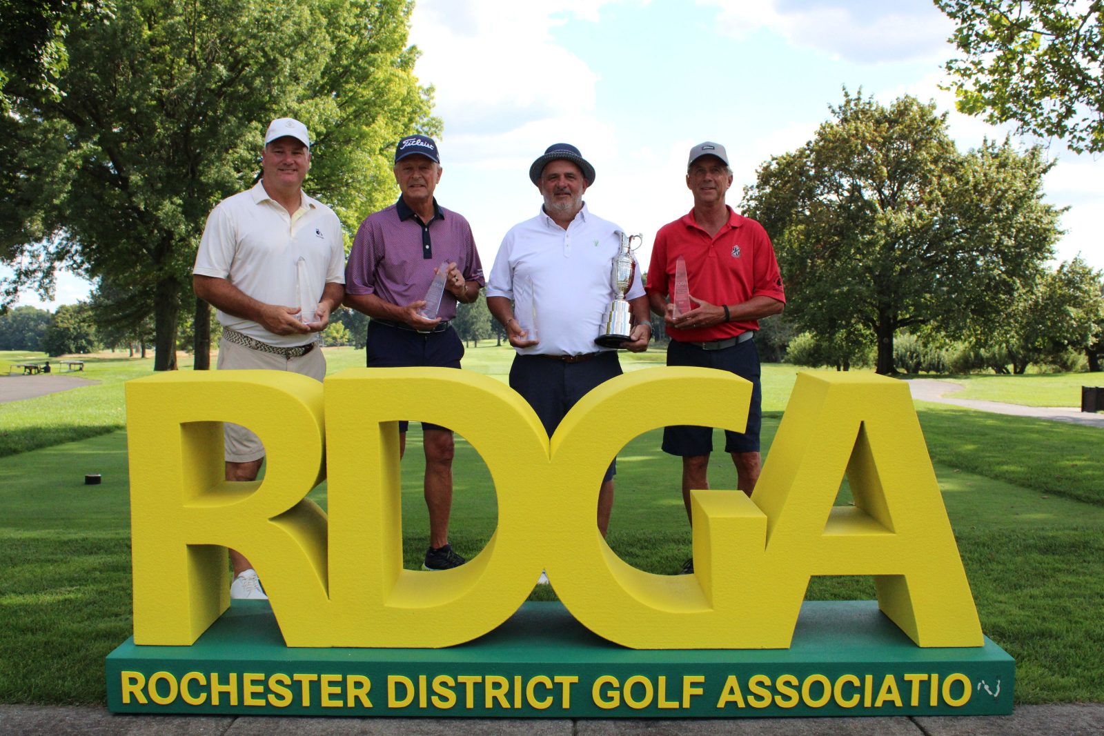 2025 RDGA Senior Champions with RDGA Sign