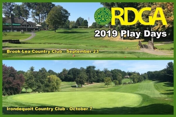 2019 RDGA Play Days Collage WEBSITE SMALL